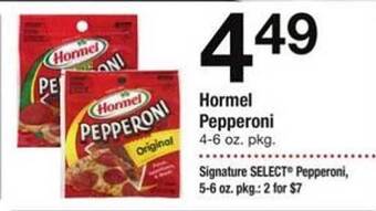 ACME Hormel pepperoni offer