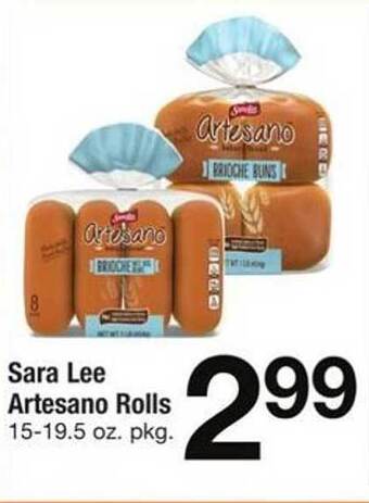 ACME Sara lee artesano rolls offer