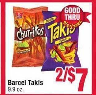 Jewel-Osco Barcel takis offer