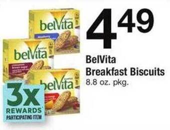 Safeway Belvita breakfast biscuits offer