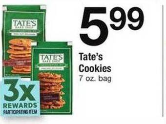Safeway Tate's cookies offer