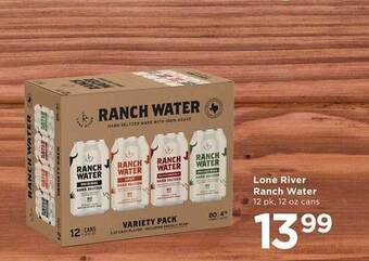 Cub Foods Lone river ranch water offer