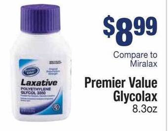 Kinney Drugs Premier value glycolax offer