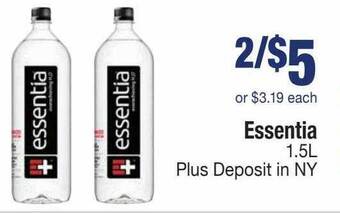Kinney Drugs Essentia offer