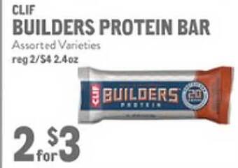 New Seasons Market Clif builders protein bar offer