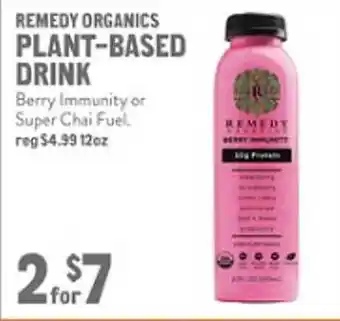 New Seasons Market Plantbased drink offer