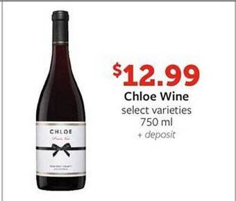 Fareway Chloe wine offer