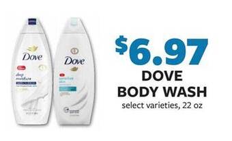 Fareway Dove body wash offer