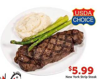 Fareway New york strip steak offer
