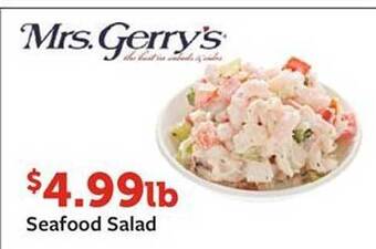 Fareway Seafood salad offer
