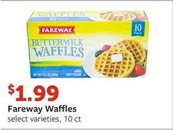 Fareway Fareway waffles offer
