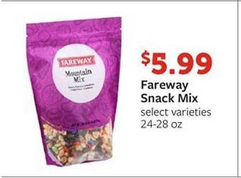 Fareway Fareway snack mix offer