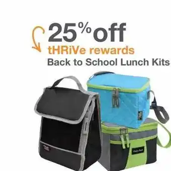 Kinney Drugs Back to school lunch kits offer