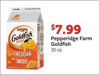Fareway Pepperidge farm goldfish offer