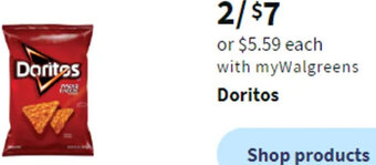 Walgreens Doritos offer