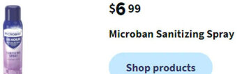 Walgreens Microban Sanitizing Spray offer