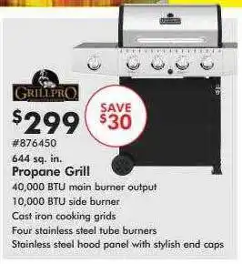 Valu Home Centers Grilli'ro propane grill offer