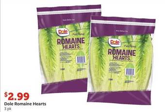 Fareway Dole romaine hearts offer