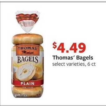 Fareway Thomas' bagels offer