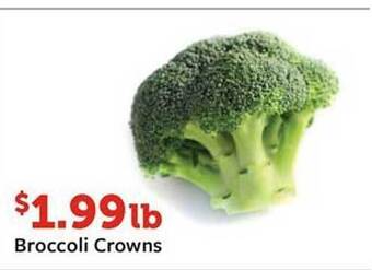 Fareway Broccoli crowns offer