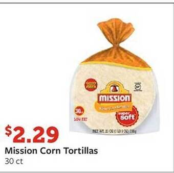 Fareway Mission corn tortillas offer
