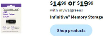 Walgreens Infinitive Memory Storage offer