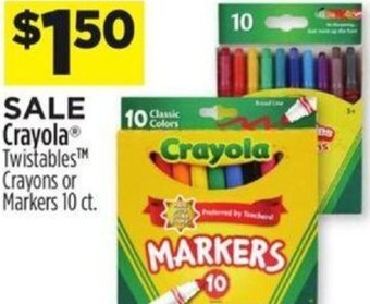 Dollar General Crayola offer