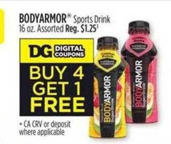Dollar General Bodyarmor sports drink offer
