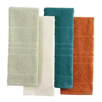 Kohl's Celebrate together™ fall farmhouse solids kitchen towel 4-pk. offer