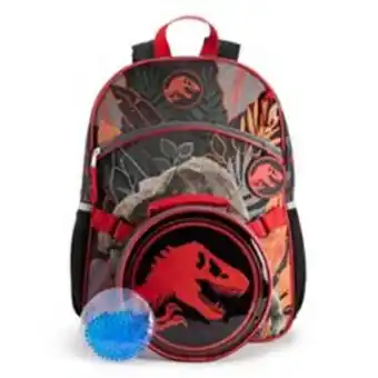 Kohl's Boys jurassic world backpack with lunch bag offer
