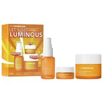 Kohl's Olehenriksen let's get luminous set offer