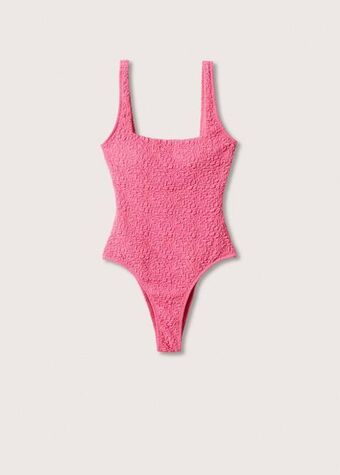 Mango Textured swimsuit offer