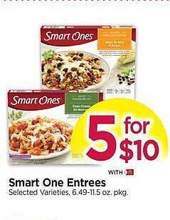 Smart one entrees