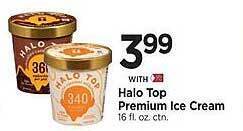 Tops Halo top premium ice cream offer