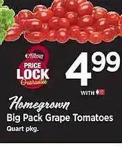 Tops Homegrown big pack grape tomatoes offer