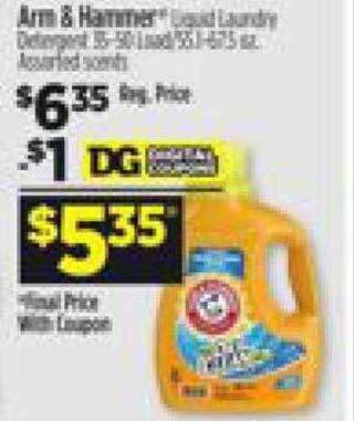 Dollar General Arm & hammer offer