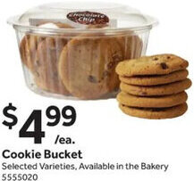 Stop&Shop Cookie Bucket offer