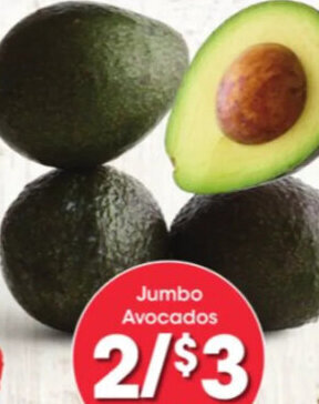 Kroger Jumbo Avocados offer