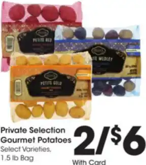 Kroger Private Selection Gourmet Potatoes offer