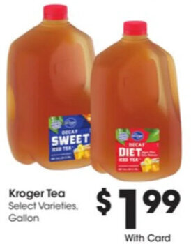 Kroger Kroger Tea offer