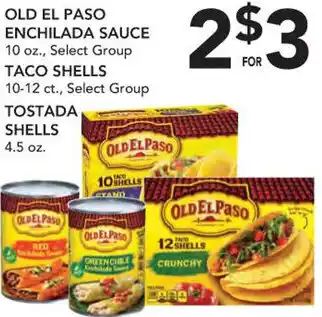Lowe's Old El Paso Enchilada Sauce 10 oz. , Taco Shells 10-12 ct., Tostada Shells 4.5 oz. offer
