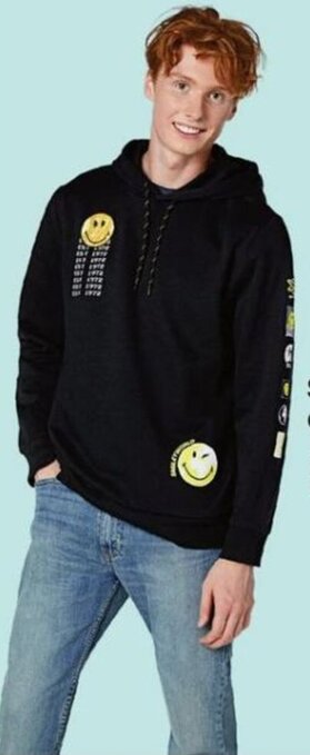 Fred Meyer Smiley Graphic Hoodie offer