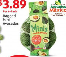 Aldi Bagged Mini Avocados offer