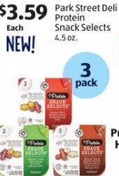 Aldi Park Street Deli Protein Snack Selects 4.5 oz. offer