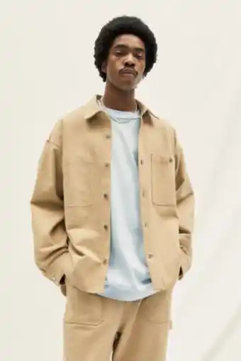 H&M Cotton twill overshirt offer