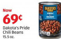 Aldi Dakota's Pride Chili BEans 15.5 oz. offer