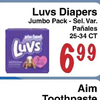 Luvs diapers