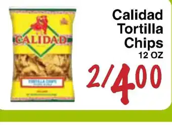 Calidad tortilla chips x2