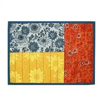 Kohl's Celebrate together fall patchwork sunflower placemat offer