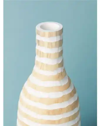 Home Goods 16in carved bottle vase offer
